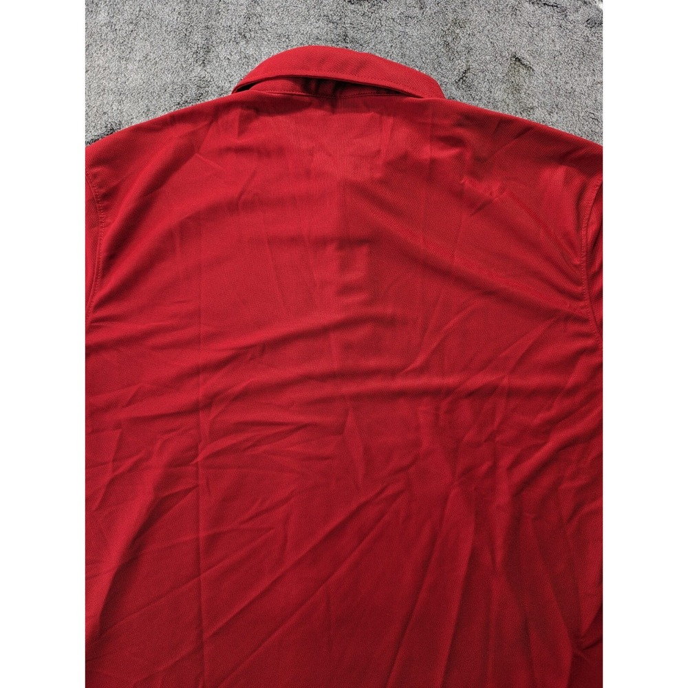 Chik-Fil-A Short Sleeve Polo Shirt Men's Size XL Red - Picture 9 of 10